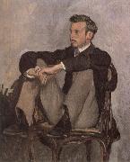 Frederic Bazille Portrait of Renoir oil painting artist